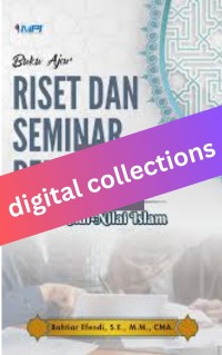 Buku Ajar Riset dan Seminar Pemasaran Dalam Nilai-Nilai Islam