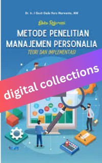 Metode Penelitian Manajemen Personalia Teori dan Implementasi